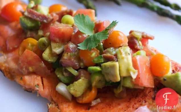 Salsa de Guacamole au Bacon (guaca-salsa)