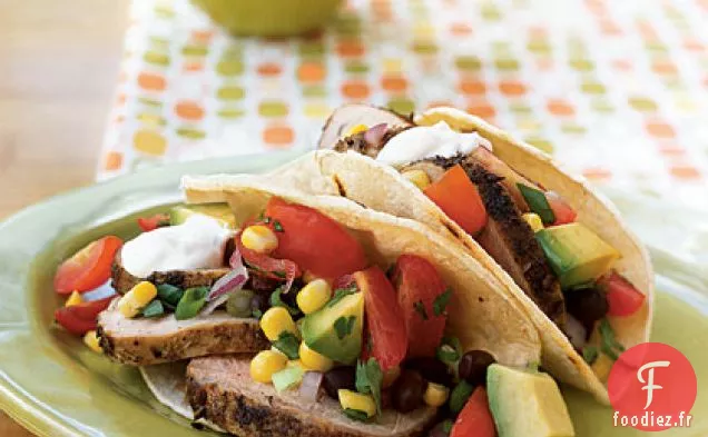 Tacos Moelleux au Porc En Croûte de Cumin