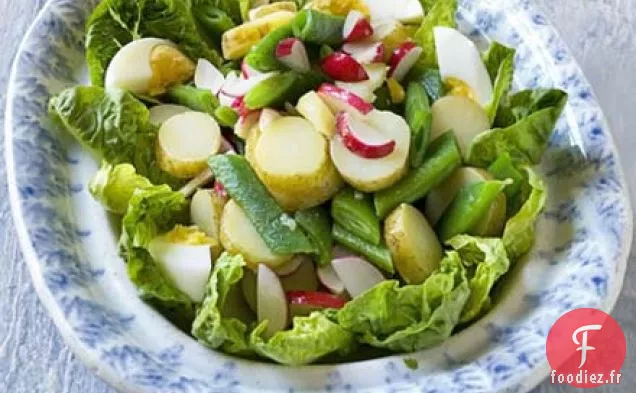 Salade d'allotissement habillée