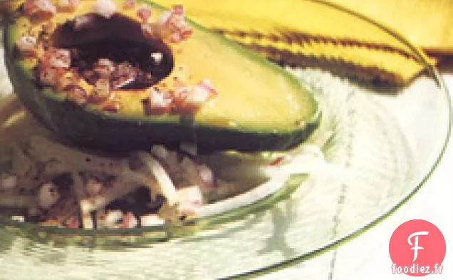 Salade D'Avocat Et De Jicama