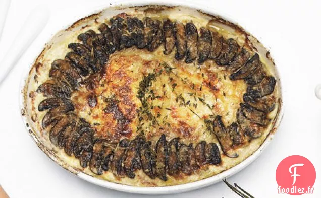 Gratin de Pommes de Terre et Champignons