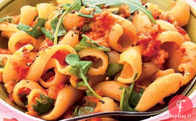 Pâtes au poivron