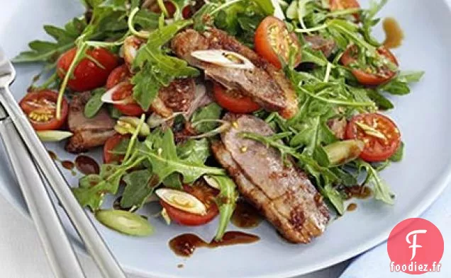 Salade de canard oriental