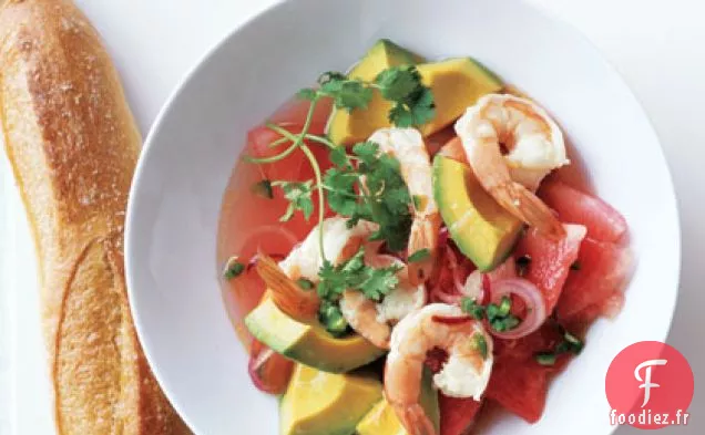 Salade de Crevettes d'Été