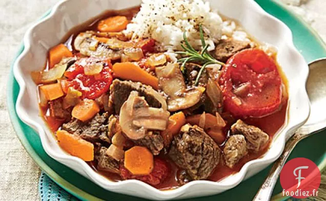 Ragoût d'Agneau au Romarin