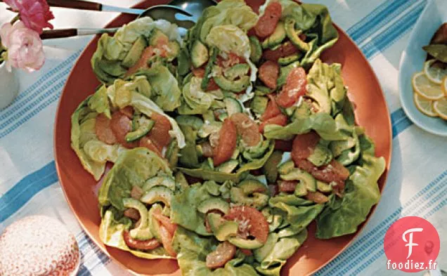 Salade d'Avocat et de Pamplemousse