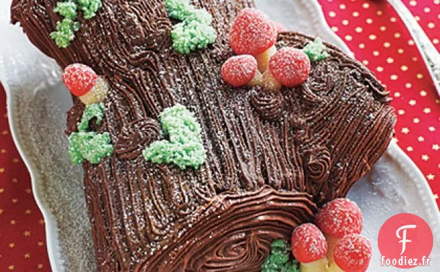 Bûche de Noël au Chocolat