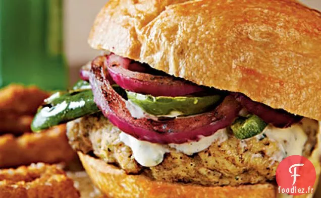 Hamburgers au Poulet Grillé à la Tequila