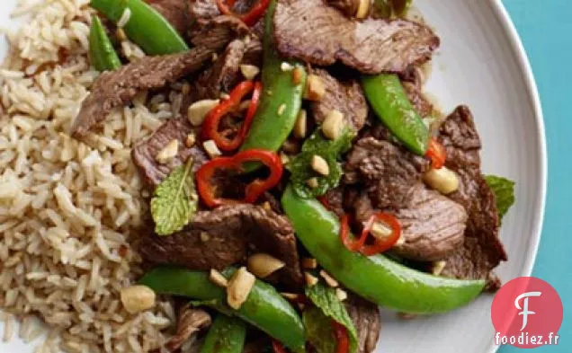 Sauté de Bœuf de Printemps Thaïlandais