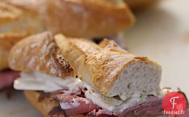 Sandwichs Au Poulet Ancho À L'Avocat Et Mayonnaise Chipotle