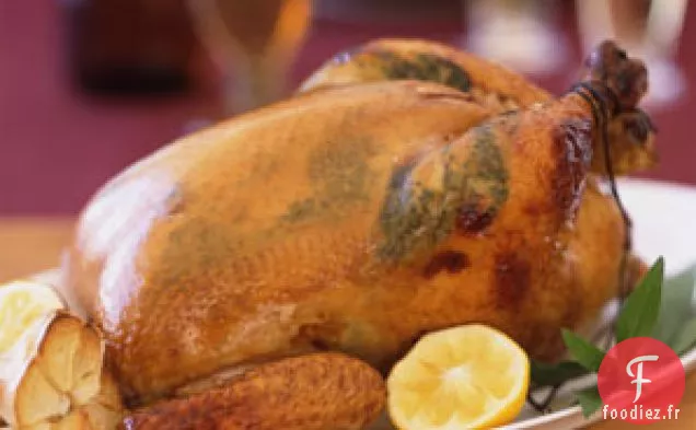 Poulet Rôti au Miel au Citron et à l'Estragon
