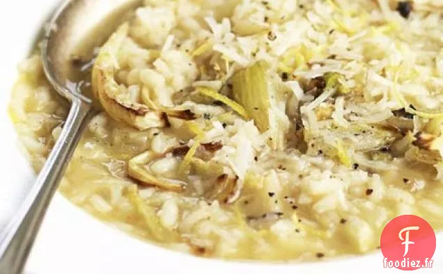 Risotto au fenouil et citron