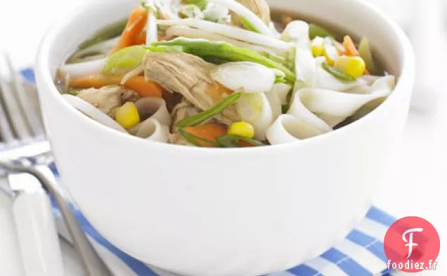 Soupe de nouilles facile