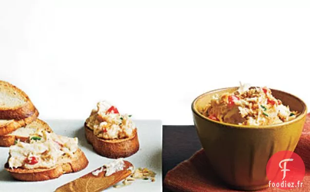Trempette au Crabe Chaud Cajun