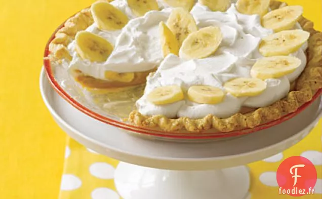 Tarte à la Crème aux Bananes Dulce de Leche