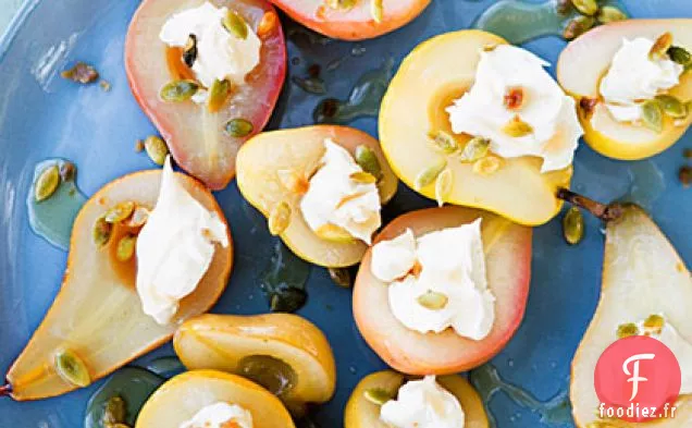Sauvignon Blanc - Poires Pochées aux Pépites Épicées