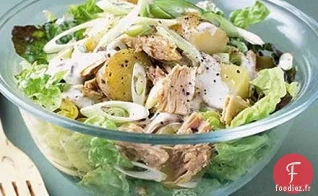 Salade de pommes de terre et thon