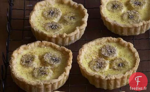 Tartes à la crème à la banane