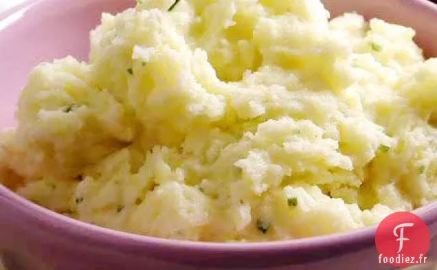 Purée de Pommes de Terre Crémeuse à la Ciboulette