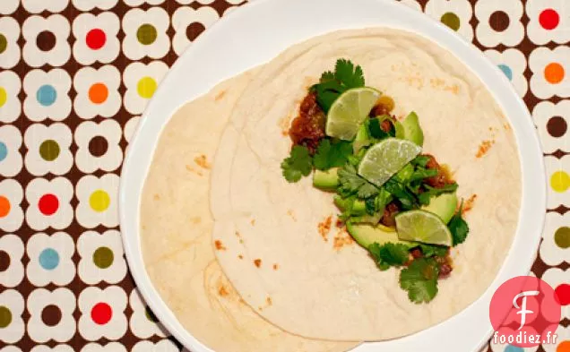 Fajitas Au Bœuf Et À L'Avocat