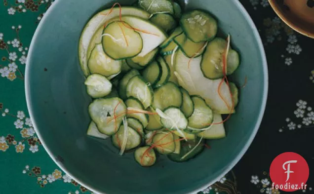 Cornichon au Concombre Et aux Pommes