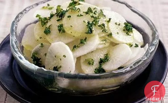 Salade de radis au citron