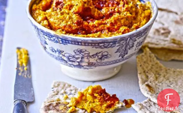 Houmous de Butternut et harissa