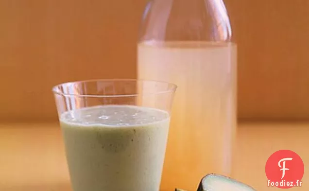 Smoothie avocat-poire