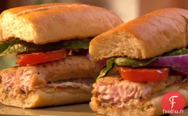 Héros du Poisson-Chat avec Tomates Poêlées et Mayo aux Herbes