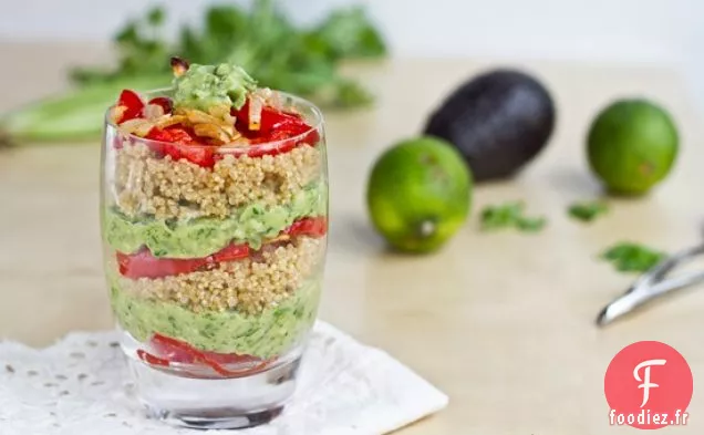 Verrines À La Crème D'Avocat Légères Et Fraîches