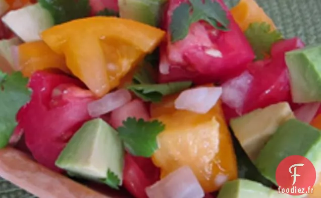 Salade de Guacamole Hachée au Kewl