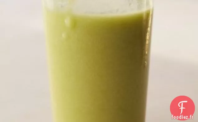 Smoothie avocat-vanille