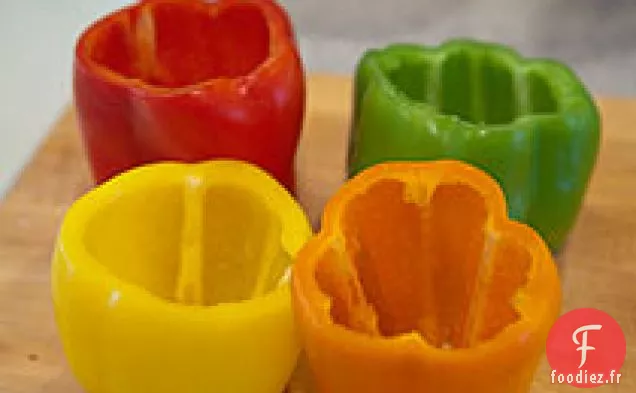 Poivrons Farcis de Papa