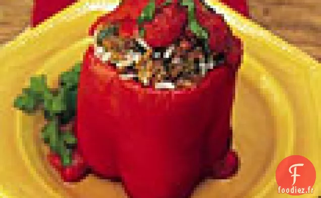 Poivrons Rouges Farcis