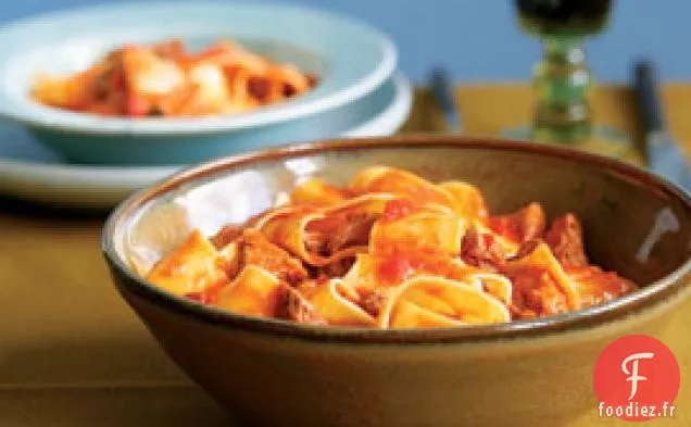 Ragù de Jarret d'Agneau et Poivron