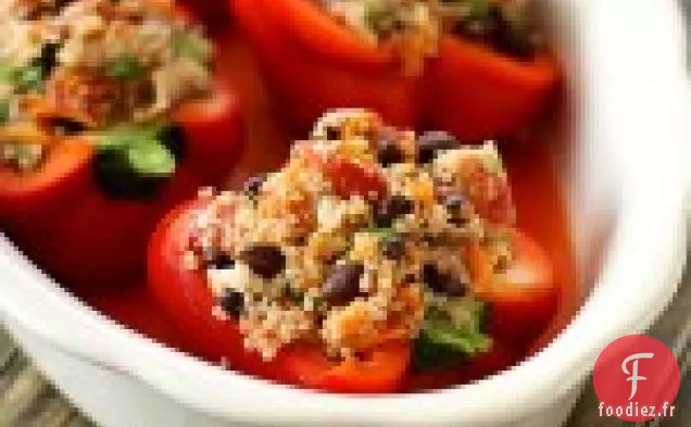 Poivrons Farcis au Quinoa