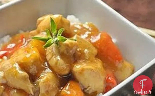 Poulet Poivré à l'Orange
