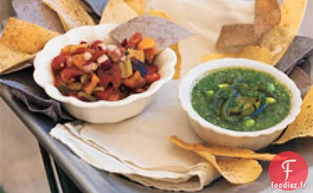 Salsa Au Poivre Vert Et À La Tomatillo