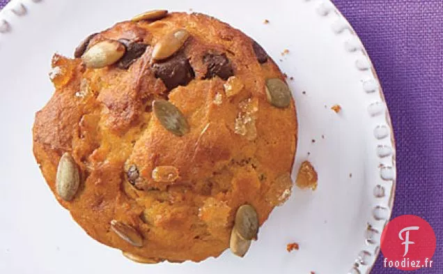 Muffins à la Citrouille et aux Pépites de Chocolat