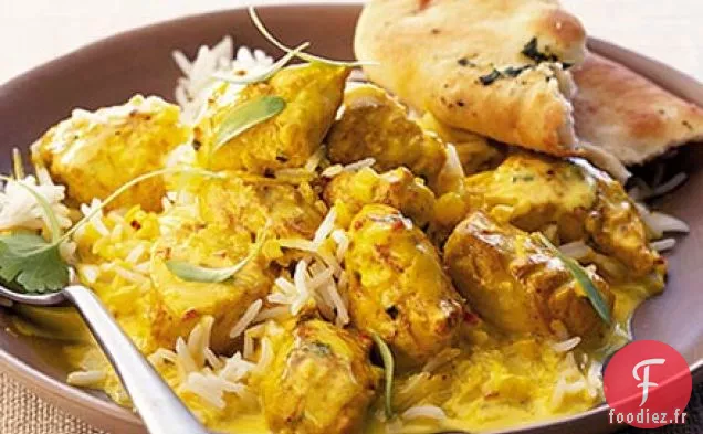 Poulet masala crémeux