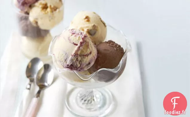 Vraie glace à la vanille