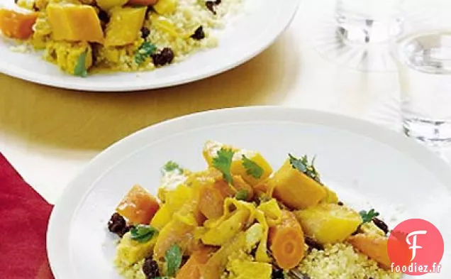 Tajine de légumes mélangé