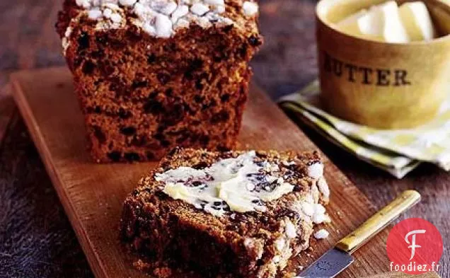Bara brith en croûte de sucre