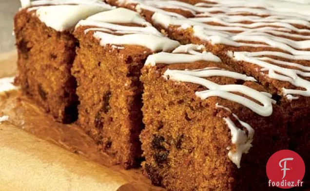 Délicieux gâteau aux carottes