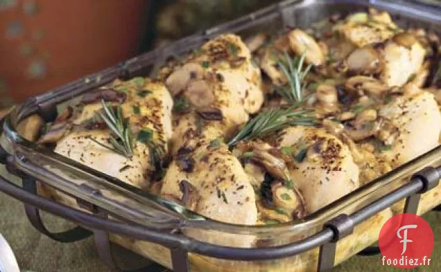 Poulet au Romarin Farci du Sud