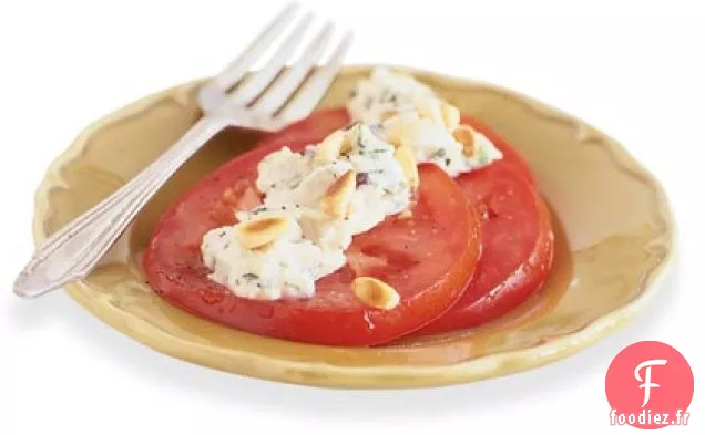 Tomates à la Purée de Haricots Blancs Sicilienne