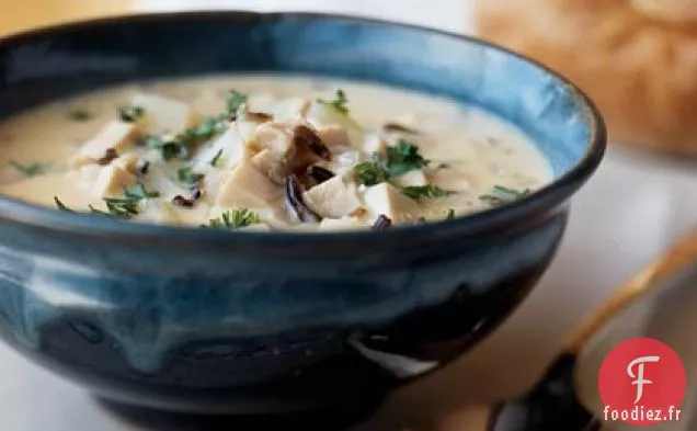 Soupe de Poulet et Riz Sauvage