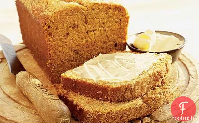 Pain de thé à la citrouille et au gingembre