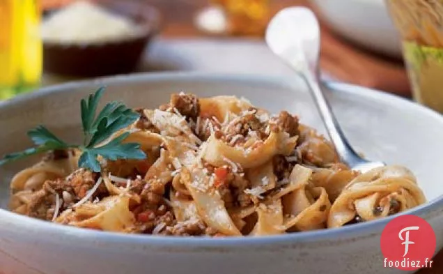 Ragù Alla Bolognaise avec Fettuccine