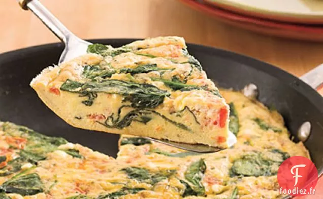 Frittata aux Tomates et aux Herbes